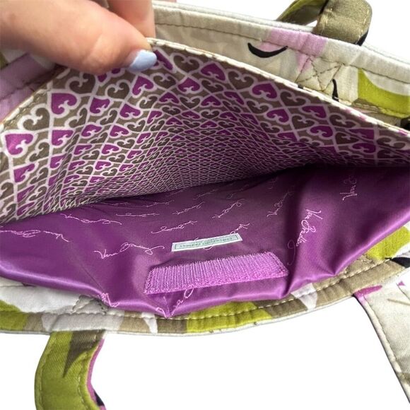 Vera Bradley Women's Laptop Tote Portobello Road Floral Multicolor - Picture 11 of 16